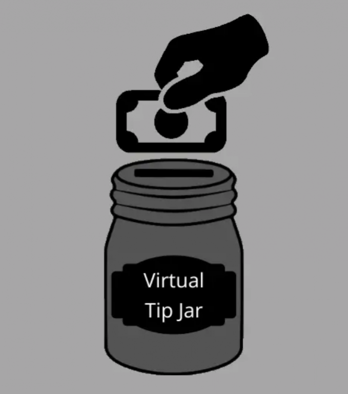Virtual Tip Jar